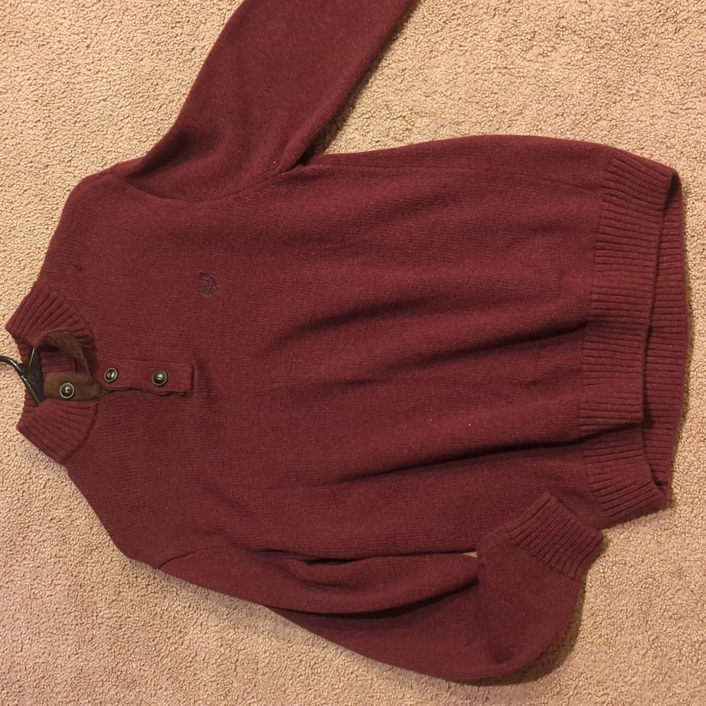 Medium Maroon Chaos Sweater